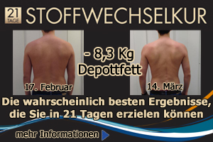 21 Tage, Stoffwechselkur, HCG, Fettverbrennung, Abnehmen